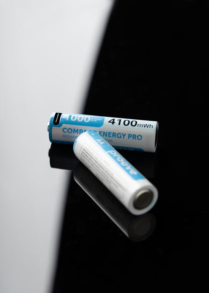 Bateri të rikarikueshme Proove Compact Energy Pro AA 1.5V, 4100mWh, 2 copë