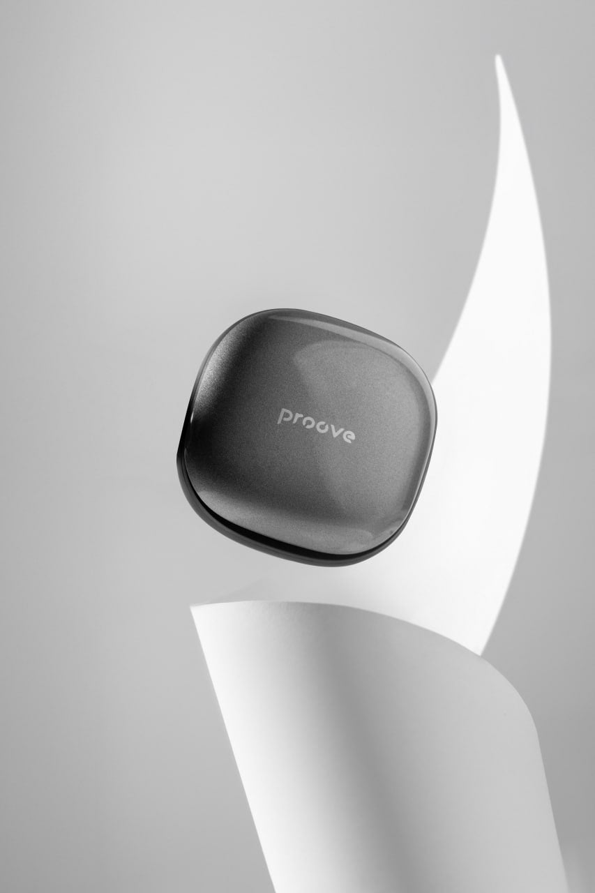 Dëgjuse wireless Proove NoLimit TWS me Hybrid ANC dhe aplikacion inteligjent (APP), të zeza