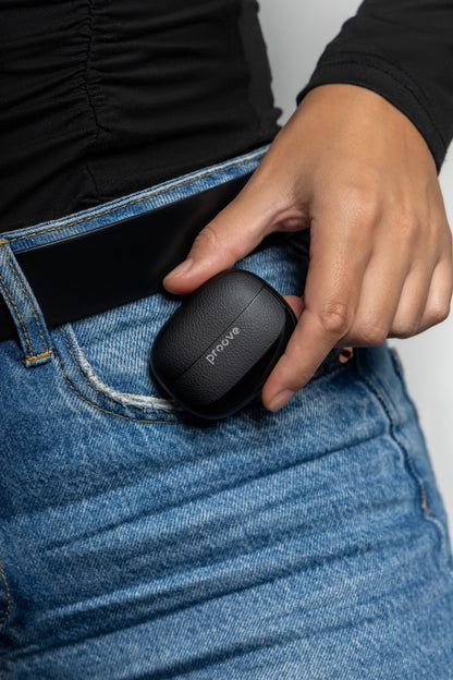 Dëgjuse wireless Proove Dreamer TWS me ANC dhe aplikacion dedikuar (APP), të zeza