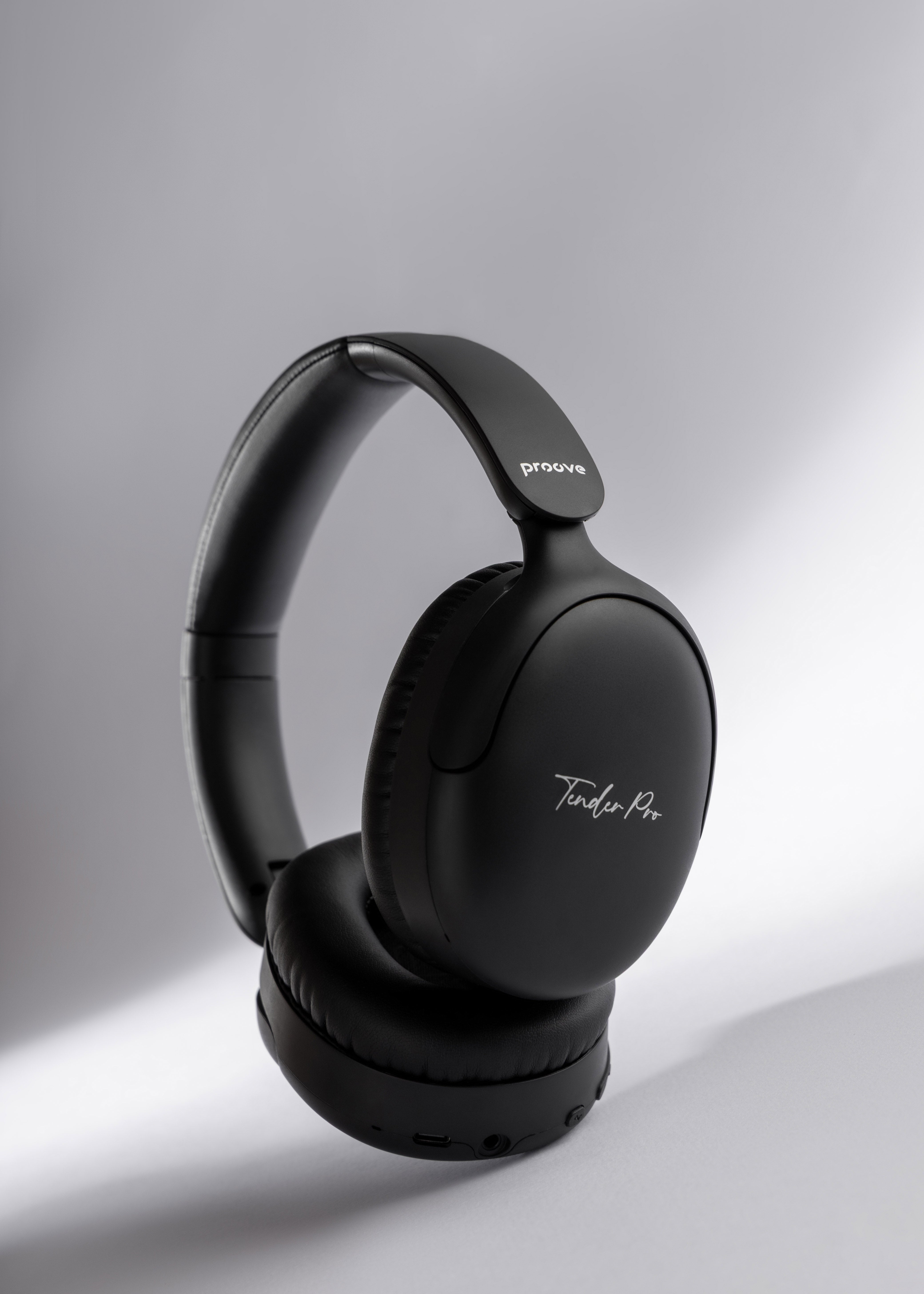 Kufje wireless Proove Tender Pro, me aplikacion, të zeza