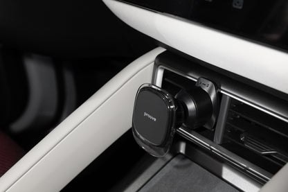 Mbajtëse telefoni për veturë Proove Host Rider Lite, magnetike për ventilim, e zezë