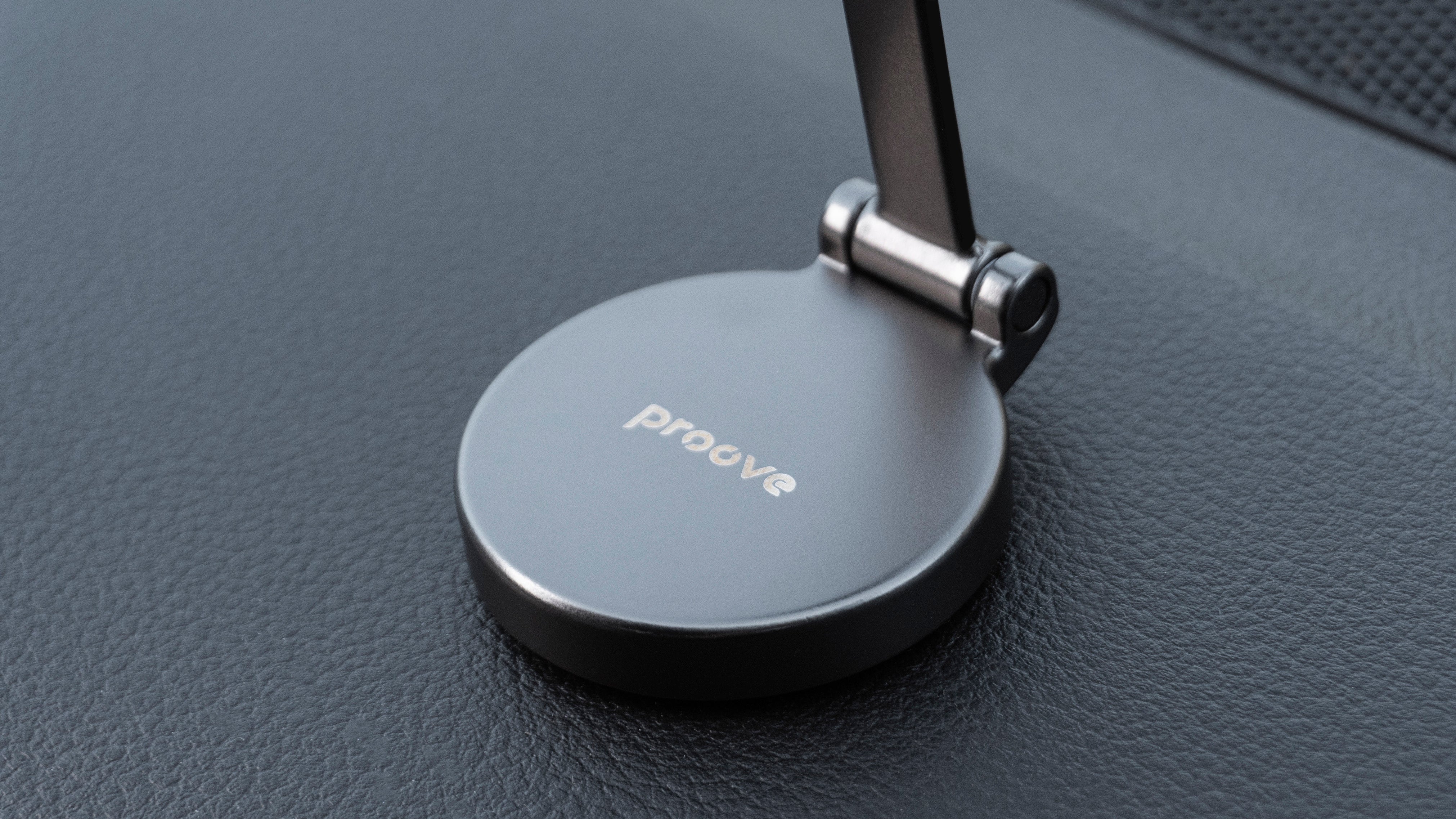 Mbajtëse magnetike për telefon Proove Hoop, ngjitëse, e zezë