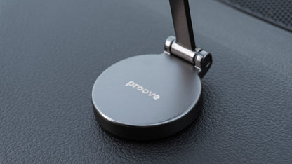 Mbajtëse magnetike për telefon Proove Hoop, ngjitëse, e zezë
