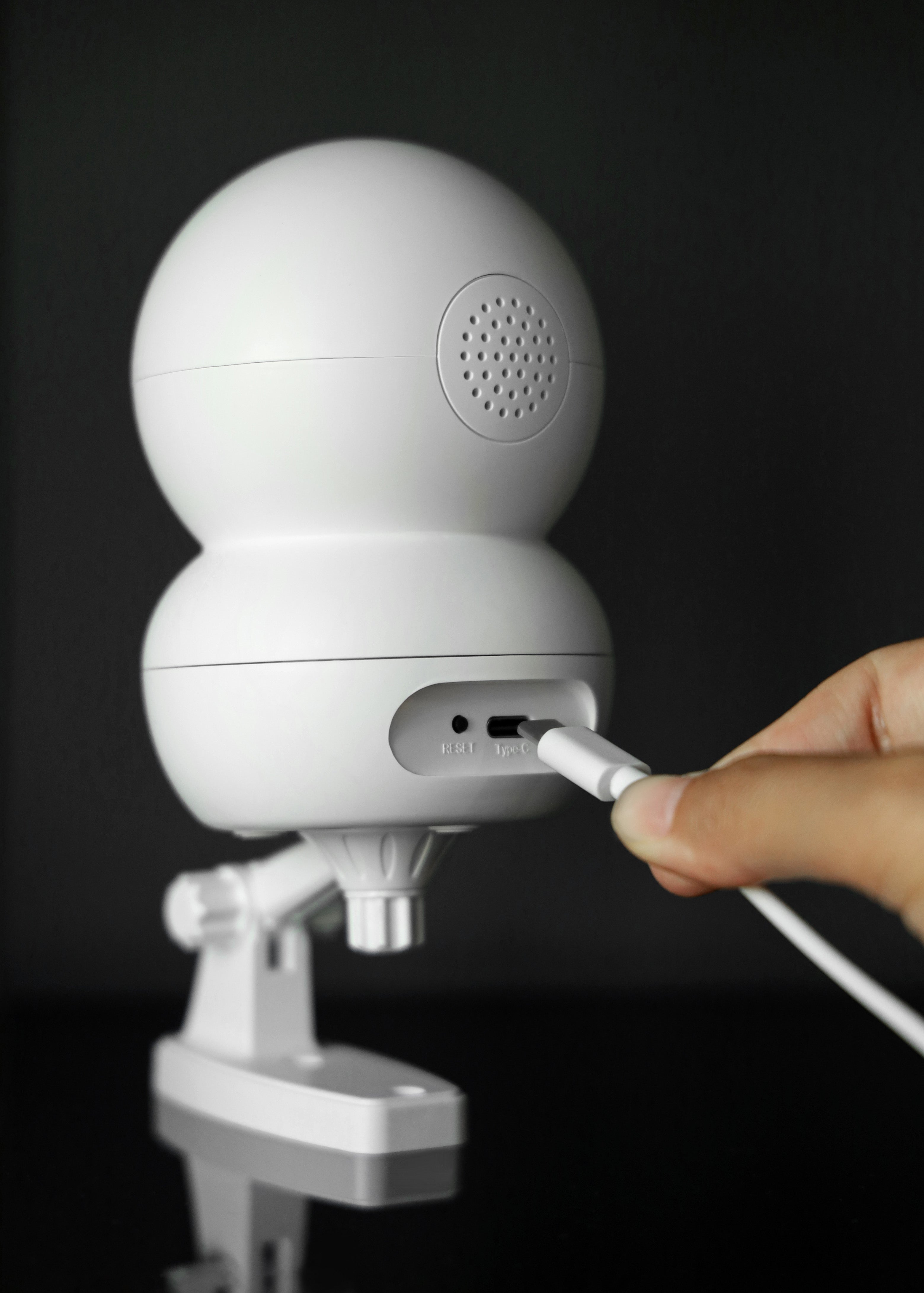 Kamerë sigurie Proove Vision, 3MP, Wi-Fi 2.4GHz, 355° rrotullim, e bardhë