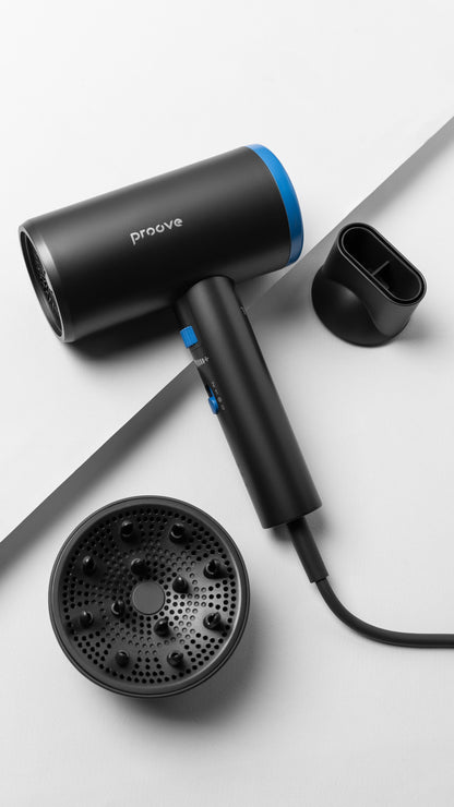 Tharëse flokësh Proove Tyson, 1800W, gri