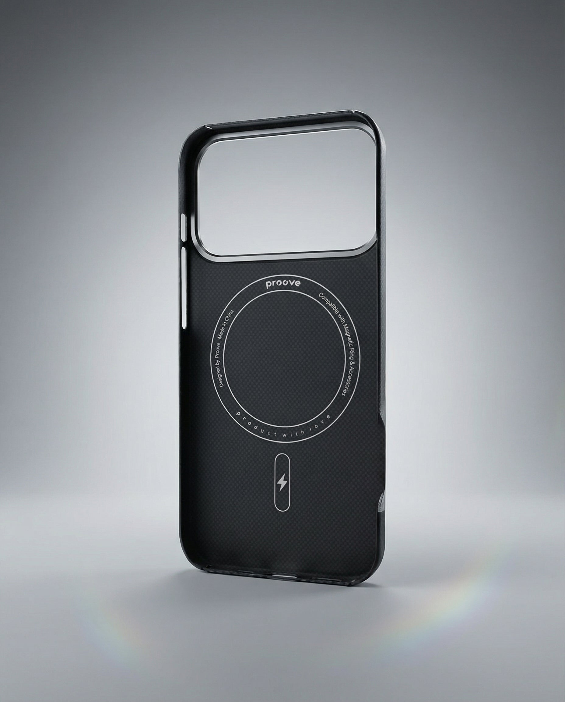 Fotrollë Proove Carbon Slim për iPhone 17 Pro Max, glowrise