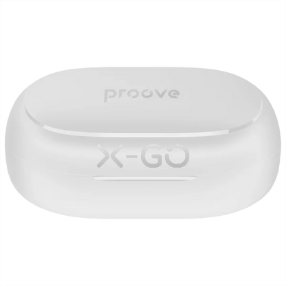 Dëgjuse të hapura Proove X-Go TWS, IPX5, me aplikacion, të bardha