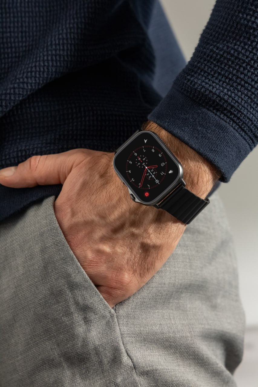 Orë inteligjente Proove Humble, 2.04" AMOLED, e zezë