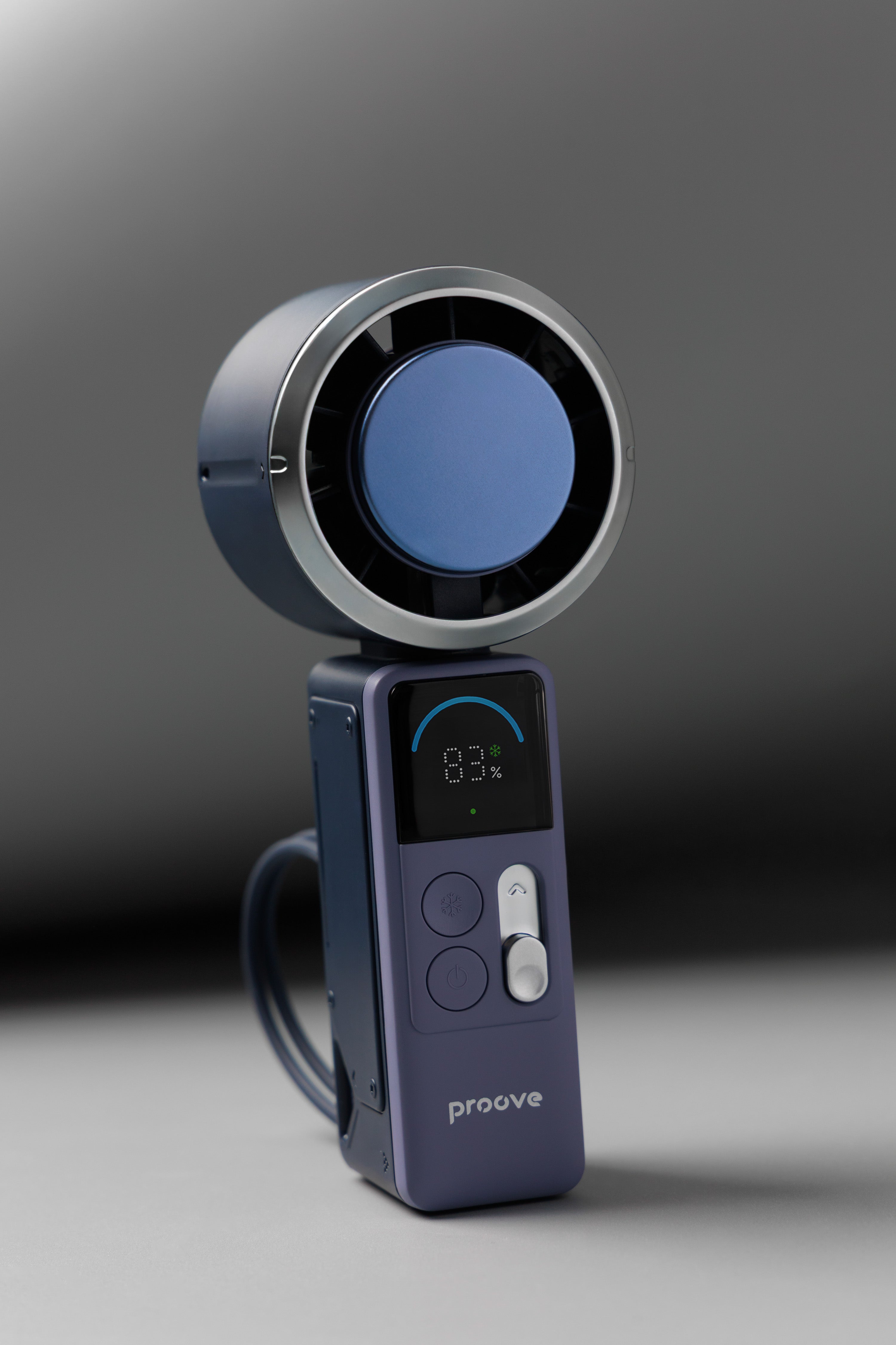 Ventilator portativ Proove Fresher, 4000mAh, 6W, i kaltër