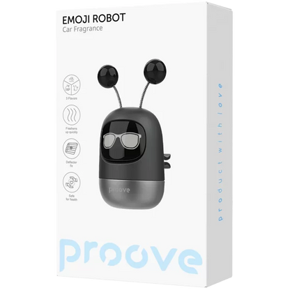 Aromë për veturë Proove Emoji Robot Ben, 3 aroma, për ventilim
