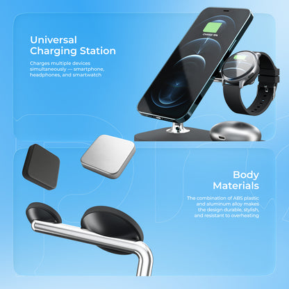 Karikues wireless Proove Magnetic Field 3n1, 15W