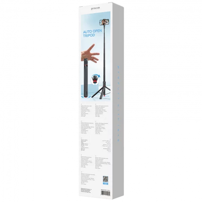 Tripod me hapje automatike Proove DropStop, 177 cm, i zi