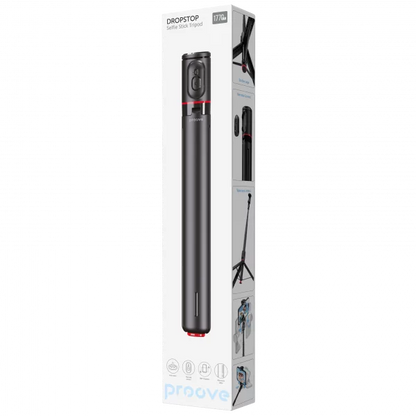 Tripod me hapje automatike Proove DropStop, 177 cm, i zi