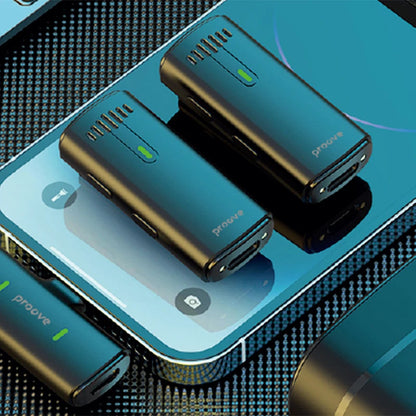 Mikrofon wireless Proove Demo Lightning – për iPhone / iPad (Lighting), set 2 copë