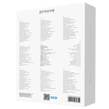 Mikrofon wireless Proove DualCast, set 2 copë me kuti për karikim