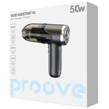 Fshesë elektrike portative për veturë Proove Void Assistant V1, 50W, 4000mAh