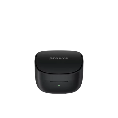 Dëgjuse wireless Proove Charm TWS, touch-control, me aplikacion, të zeza