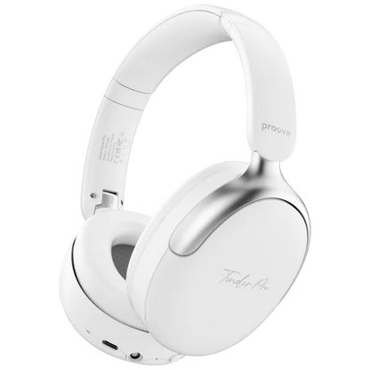 Kufje wireless Proove Tender Pro, me aplikacion, të bardha