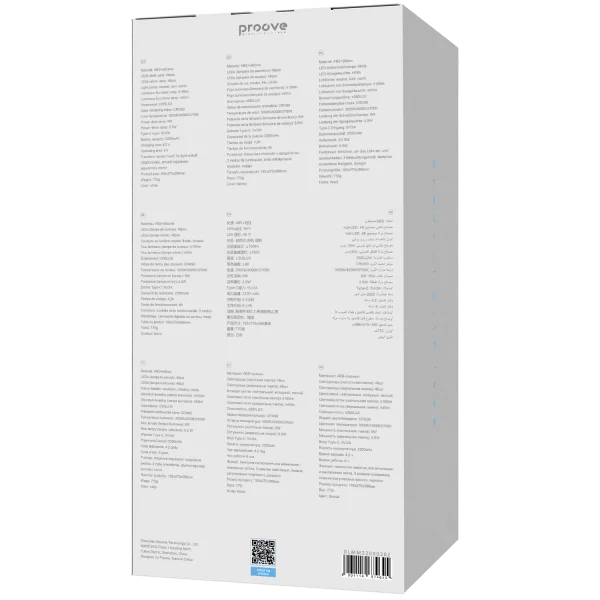 Llampë tavoline Proove On Fleek – 2200 mAh, ndriçim LED me rikarikim USB