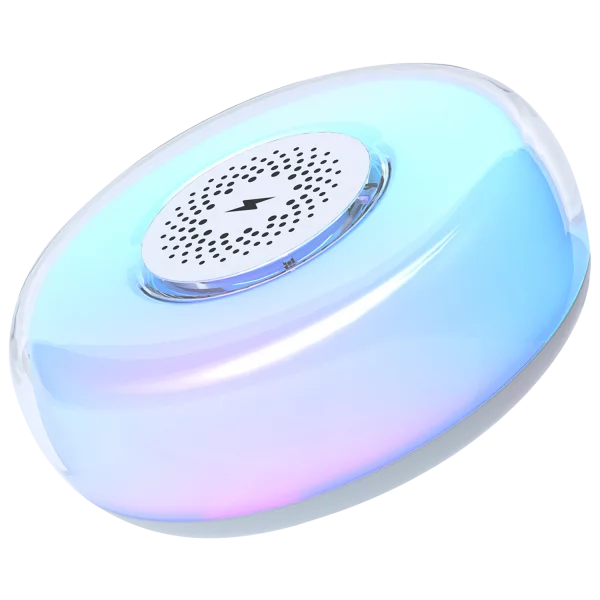 Llambë nate Proove Alien, 5W, me karikim wireless, e bardhë