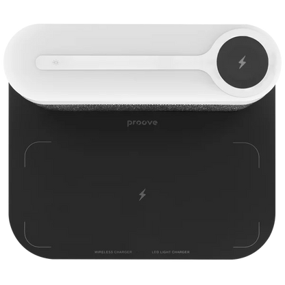 Llampë nate dhe karikues wireless Proove Day & Night – 15W me sensor inteligjent drite