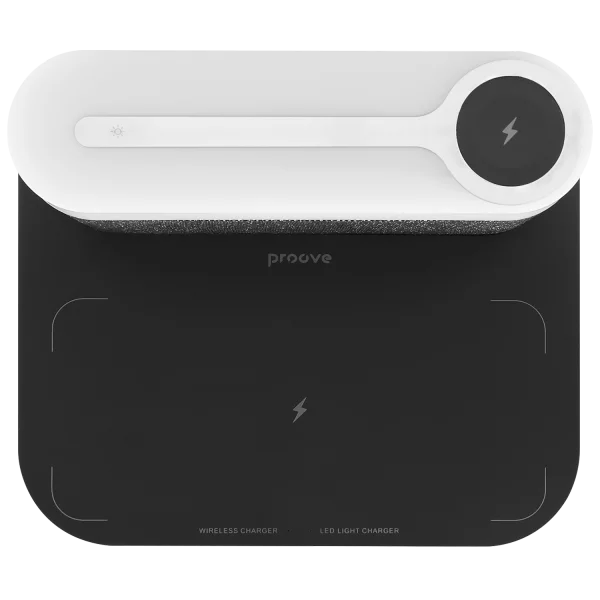 Llampë nate dhe karikues wireless Proove Day & Night – 15W me sensor inteligjent drite