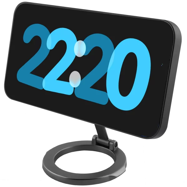 Mbajtëse magnetike për telefon Proove Hidden, për sipërfaqe të sheshta, gri