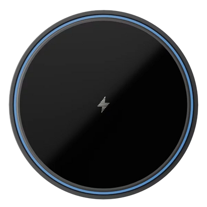 Mbajtëse magnetike për telefon me karikim wireless Proove Light Circle, 15W, për ventilim makine, e zezë