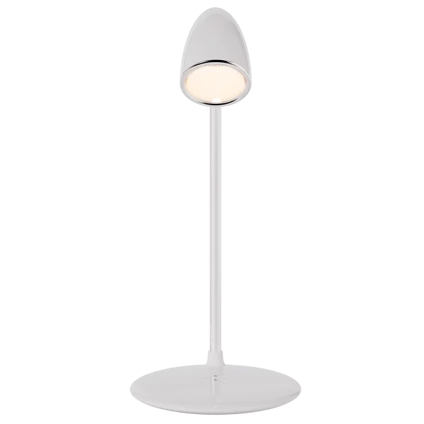 Llambë tavoline Proove Modern, 10W, me karikim wireless, e bardhë