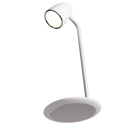 Llambë tavoline Proove Modern, 10W, me karikim wireless, e bardhë