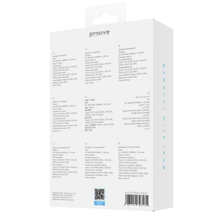 Karikues muri Proove Fixtape me kabllo të integruar Type-C, 30W, i zi