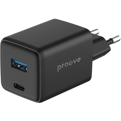Karikues muri Proove Pocket, 45W, me USB dhe Type-C, i zi