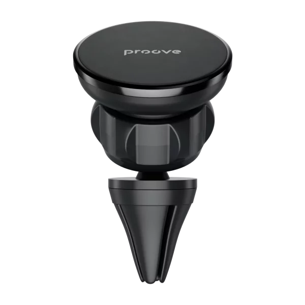 Mbajtëse magnetike për telefon Proove Basic, për ventilim makine, e zezë