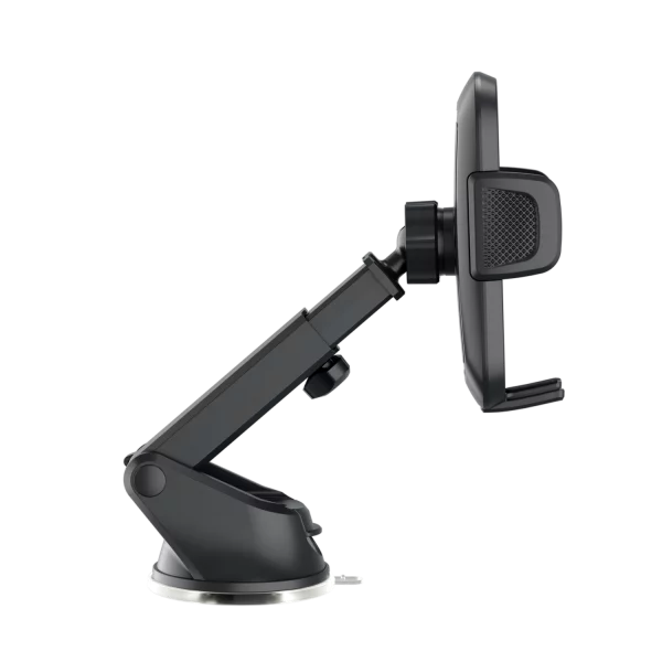 Mbajtëse për telefon Proove Longway Plaid, me bazë vakumi, 4.7″–6.9″, e zezë