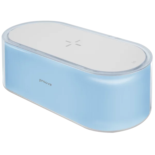 Llampë nate dhe karikues wireless Proove Multicolor Glow – 15W me ndriçim LED RGB dhe kontroll me prekje