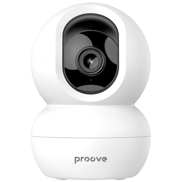Kamerë sigurie Proove Vision, 3MP, Wi-Fi 2.4GHz, 355° rrotullim, e bardhë