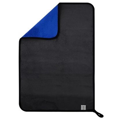 Peshqir mikrofibër për tharje Proove Carshine, 40 × 60 cm, blu