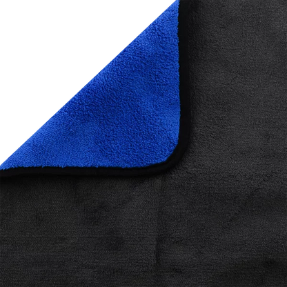 Peshqir mikrofibër për tharje Proove Carshine, 40 × 60 cm, blu