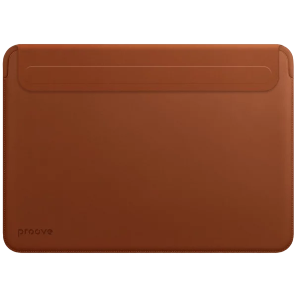 Mbështjellëse Leather Sleeve për MacBook Proove 15.4″ / 16.2″, kafe