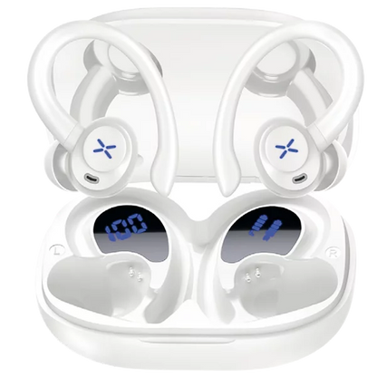 Dëgjuse të hapura Proove X-Go TWS, IPX5, me aplikacion, të bardha