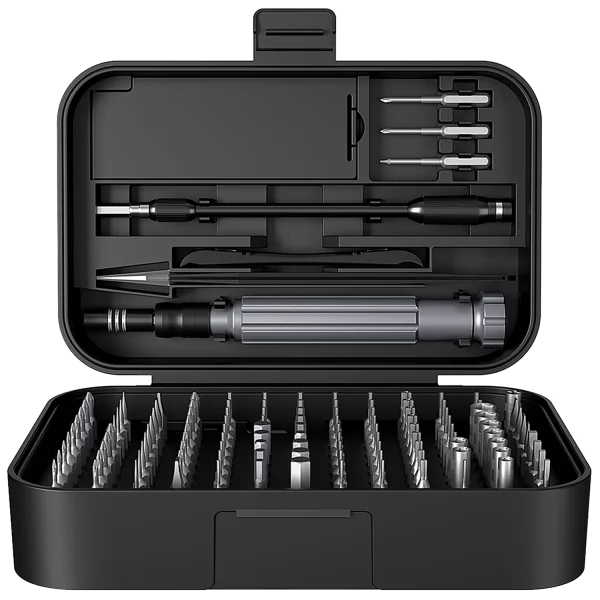 Set veglash Proove Fixer, 150 në 1, CRV, i zi