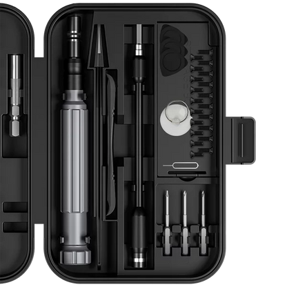 Set veglash Proove Fixer, 150 në 1, CRV, i zi