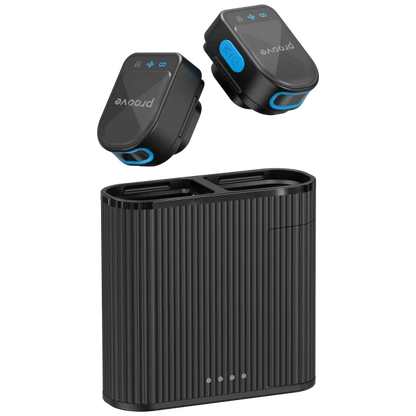 Mikrofon wireless Proove DualCast, set 2 copë me kuti për karikim