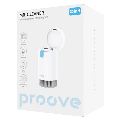 Set pastrimi Proove Mr. Cleaner, 20 në 1, i bardhë