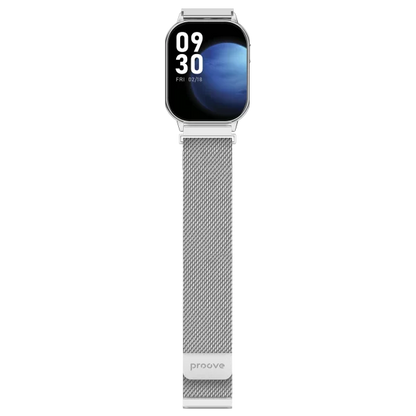 Orë inteligjente Proove Elysium, 2.04" AMOLED, ngjyra silver glossy
