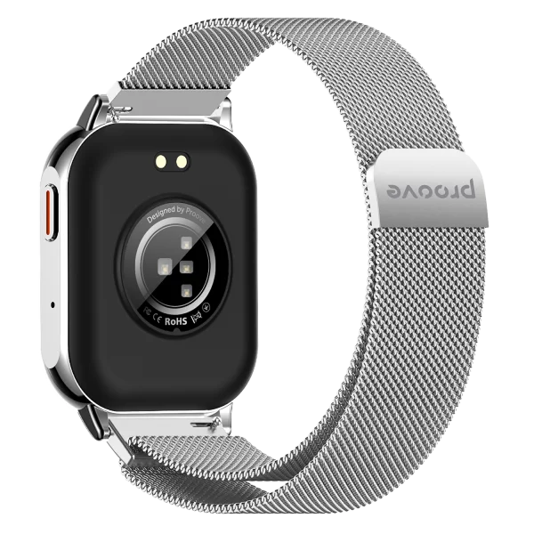 Orë inteligjente Proove Elysium, 2.04" AMOLED, ngjyra silver glossy