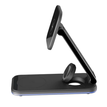 Karikues wireless 3 në 1 Proove Energy Fold, 15W, i zi