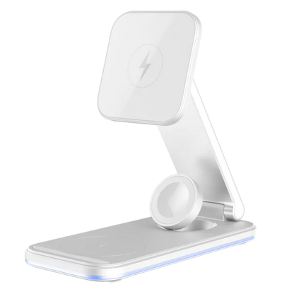 Karikues wireless 3 në 1 Proove Energy Fold, 15W, i bardhë