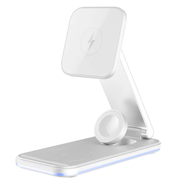 Karikues wireless 3 në 1 Proove Energy Fold, 15W, i bardhë