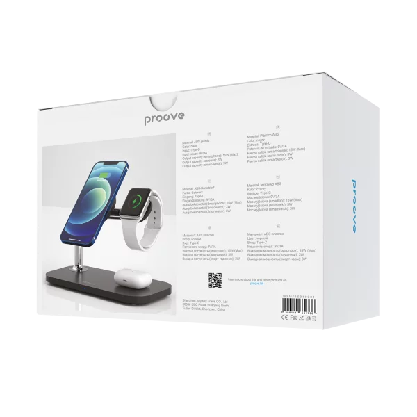 Karikues wireless Proove Magnetic Field 3n1, 15W